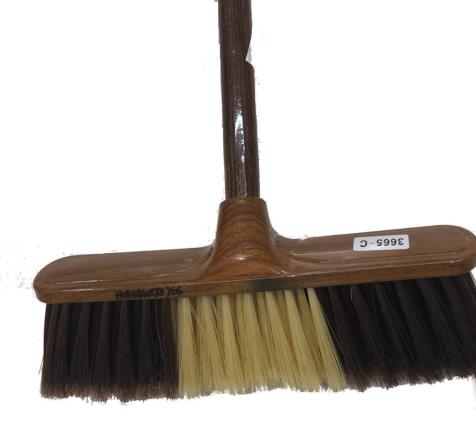 Wooden Effect Broom With Handle
