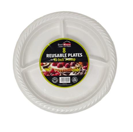 REUSABLE 3 Compa  Plates