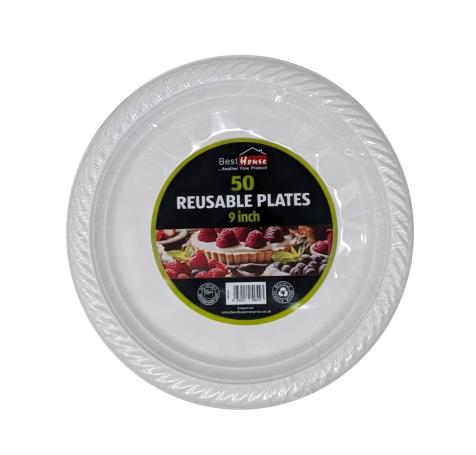 REUSABLE Medium Plastic Plates