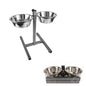 Raised Pet Bowl Holder Set