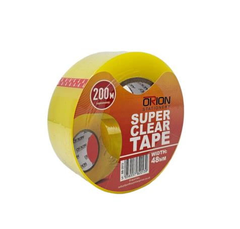 Yellow Clear Tape