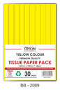 Yellow Tissue Paper