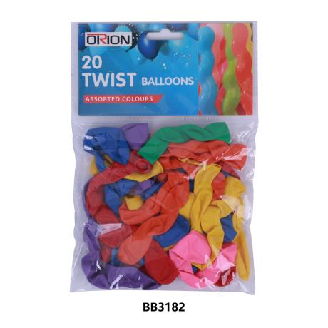 TWIST 20PACK-1.5G BALLOONS