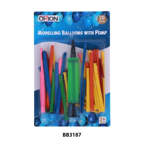 MODELLING BALLOONS WITH PUMP