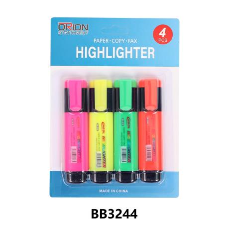 Highlighters - 4 Pack