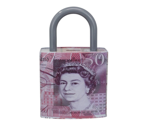 Coin Box Lock Shaped