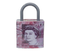 Coin Box Lock Shaped