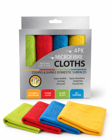 Microfibre Cloth - Box Packing