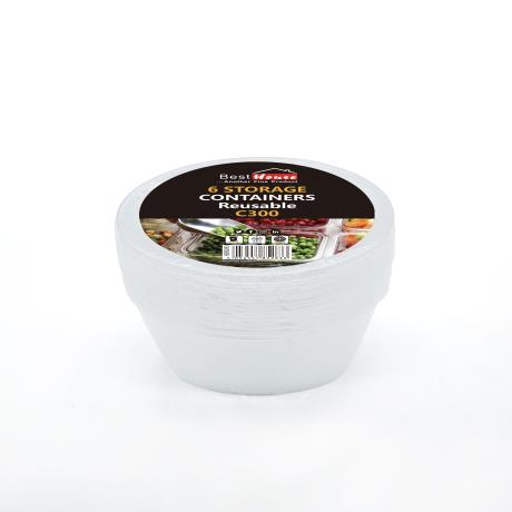 Round Food Container - Reusable