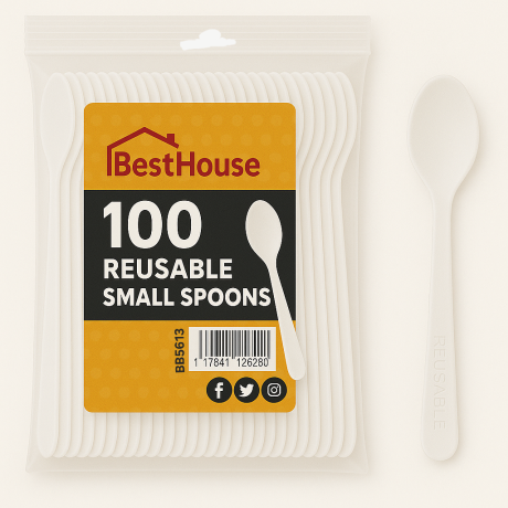 Tea Spoon - White