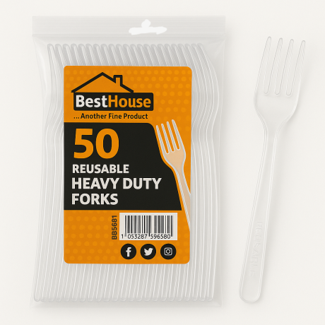 Heavy Duty Fork - Clear