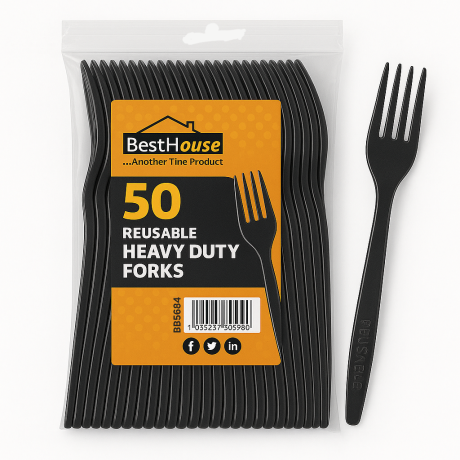 Heavy Duty Fork - Black
