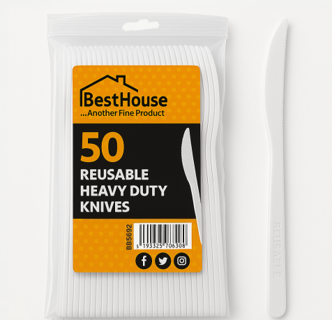 Heavy Duty Knives - White