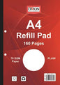 A4  Plain 80 Sheets - Premium Refill PAD