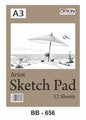 A3 - 20 Sheets Premium Sketch Pad