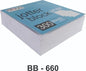300 Sheets White Jotter Block