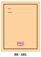 40 Sheets Note Book Assorted Colours