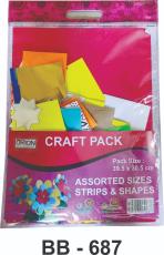 Craft  Pack Assorted Paper & Boards