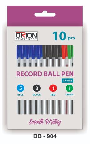 Record Ball Pen(1.0mm Tip)