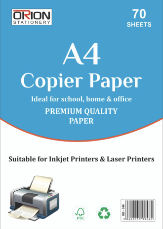 A4 60 Sheets Copier Paper Premium Quality
