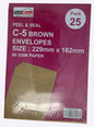 25 Pack - C/5 - Brown -