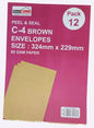 12 Pack - C/4 - Brown -