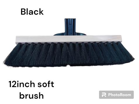 Soft Brush Wooden Broom