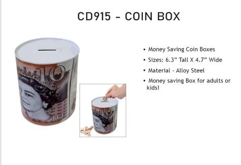 Medium Coin Box