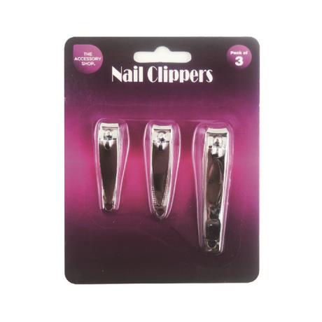 Nail Clippers 3pk