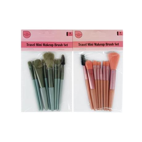 Travel Mini Makeup Brush Set 8pcs