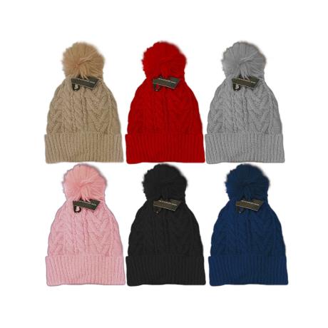 Winter Hat with Bobble