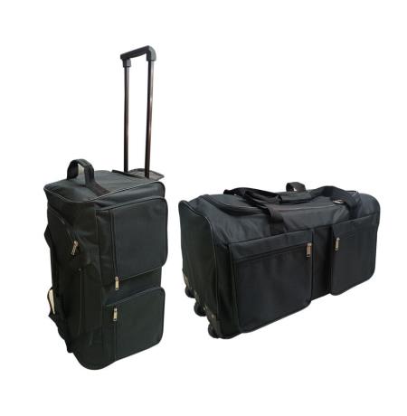 3 wheels Cargo Travel Bag  25" 65x30x33cm