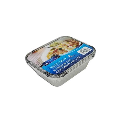 450ml Foil Takeaway Container 6pk