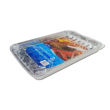 BBQ Tray 3pk 33.8*23*2.5cm