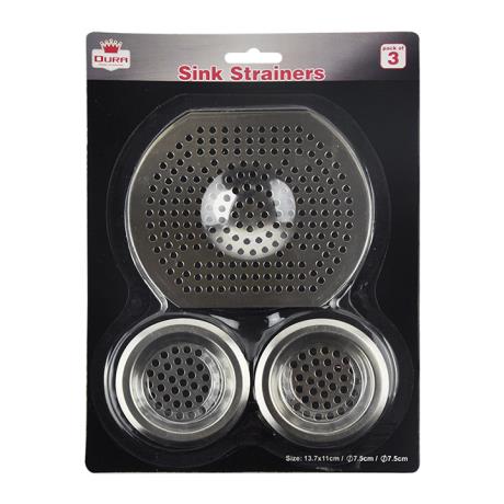 3pcs Sink Strainers
