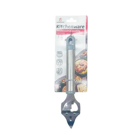 2-in-1 Bottle Opener with Can Puncher