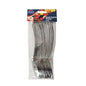 Silver Plastic Spoons 15pk