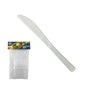 20PK Clear Plastic Knives