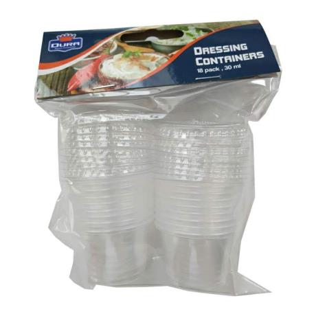 30ml Dressing Containers 18pk