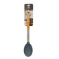 Wood Handled Silicon Spoon 34.5cm