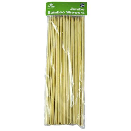 Jumbo Bamboo Skewers 60pk