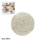 Natural Cornhusk Placemat 25cm