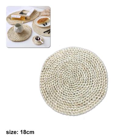 Natural Cornhusk Placemat 18cm