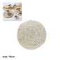 Natural Cornhusk Placemat 18cm