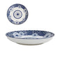 9'' Blue and White Pasta Plate