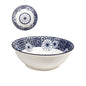 8'' Blue and White Deep Cereal Bowl