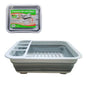 36*31*12cm Collapsible Dish Rack Drainer