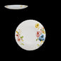 Opal Glass Floral Plate 10.5inch
