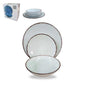 12pc dinner set WHITE