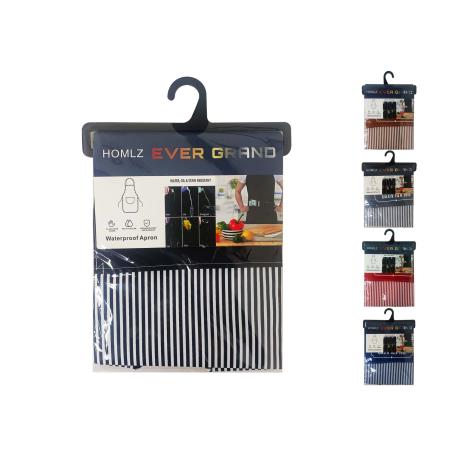 Chefs Stripe Apron 71x66cm